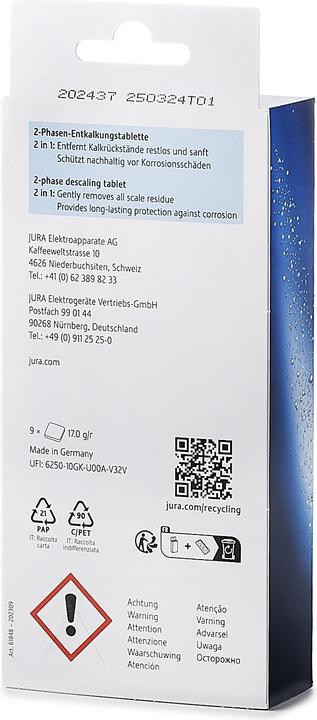 Productafbeelding Jura Ontkalkingstabletten (1000 ml)