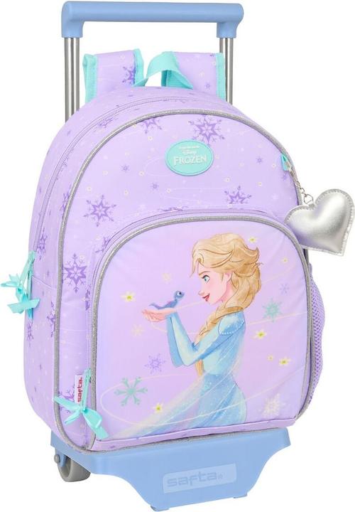 Disney Frozen Frozen Schulrucksack Mit Rädern Spirit Lila 28 X 34 X 10 Cm