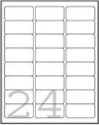 Actual product image Avery Address labels