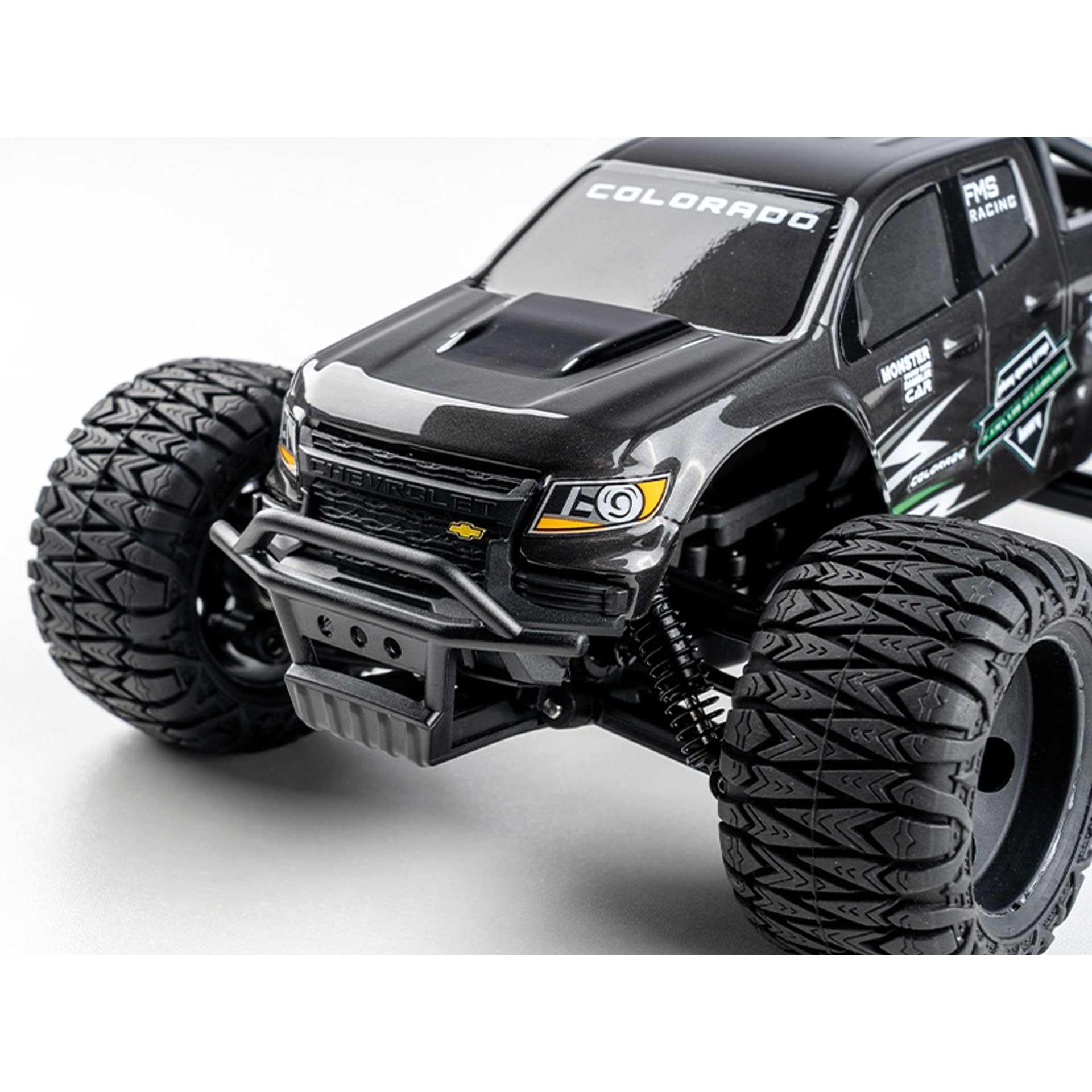 Thumbnail - FMS FMT24 Chevrolet COLORADO 1:24 schwarz - RTR 2.4GHz (RTR Ready-to-Run)