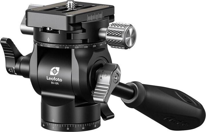 Leofoto BV-0R Black Mini Fluid Head (2006210568) (2-way Panhead)