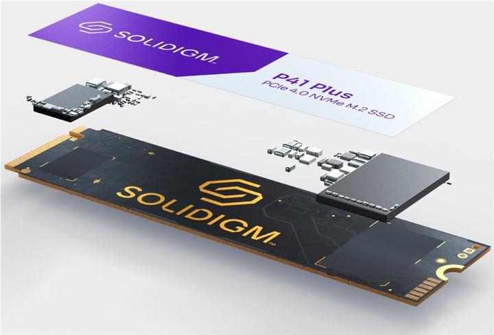 Immagine prodotto Intel SSD/P41 Plus 512GB M.2 80mm PCIe SglPk (512 GB, M.2 2280)