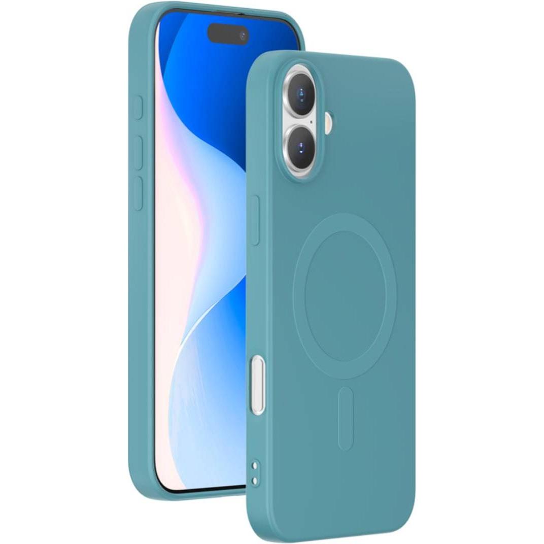 Bigben MagSafe Case (Apple iPhone 16), Smartphone Hülle, Grün