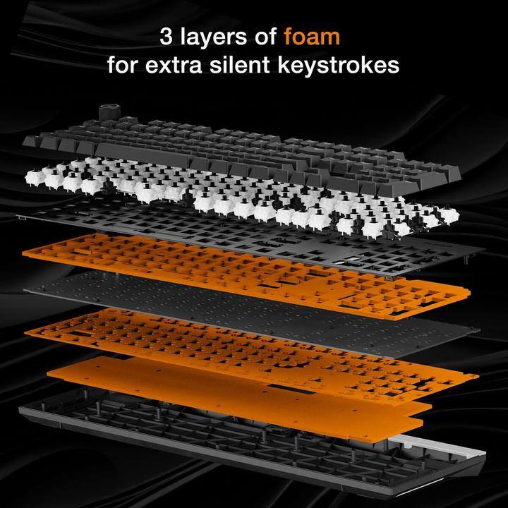 Image du produit be quiet! Klawiatura BEQUIET! LIGHT MOUNT SILENT LINEAR (US, Filaire)