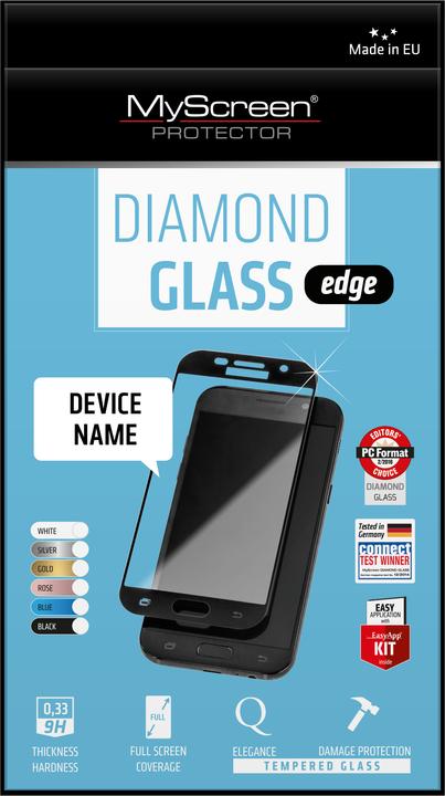 MyScreen Protector Bordo in vetro diamantato (1 Pezzo/i, Huawei P20 Lite)