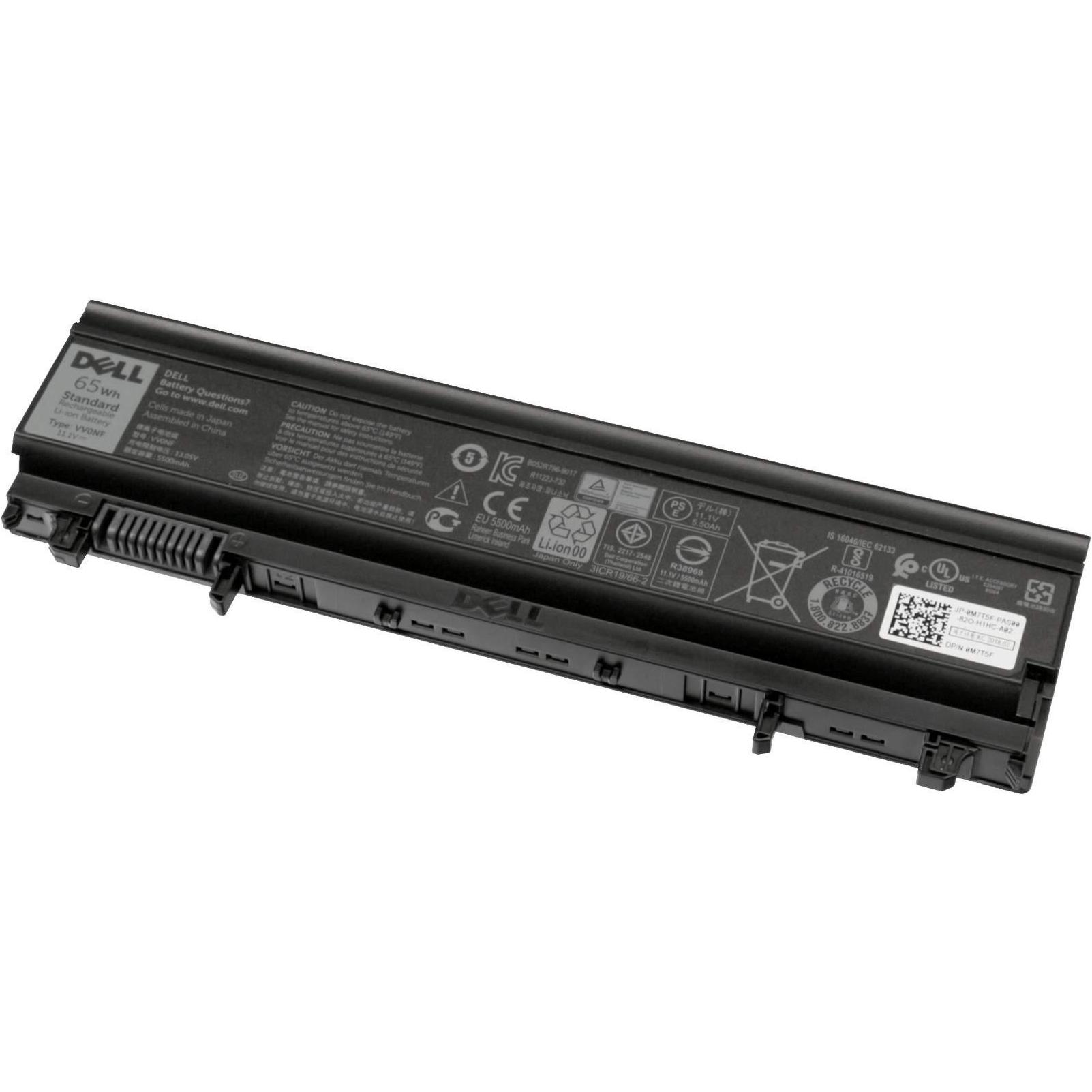 Thumbnail - Dell 0K8HC (6 Zellen, 4400 mAh), Notebook Akku, Schwarz