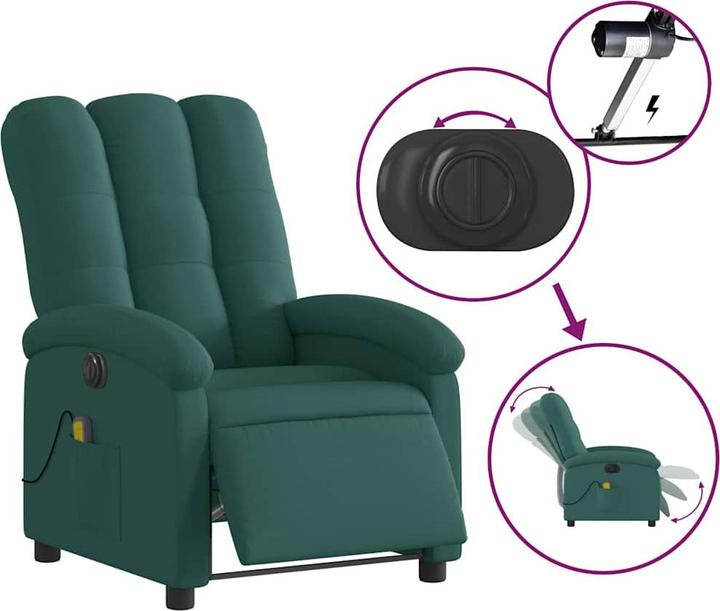Image du produit vidaXL elektrischer Massagesessel