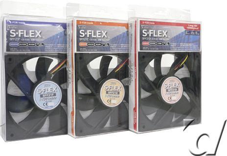 Actual product image Scythe S-FLEX Fan SFF21D, 120mm (120 mm)