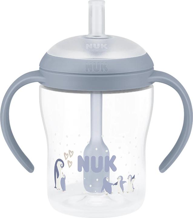 Actual product image NUK Perfect Match Penguin Bottle with Straw (150 ml)