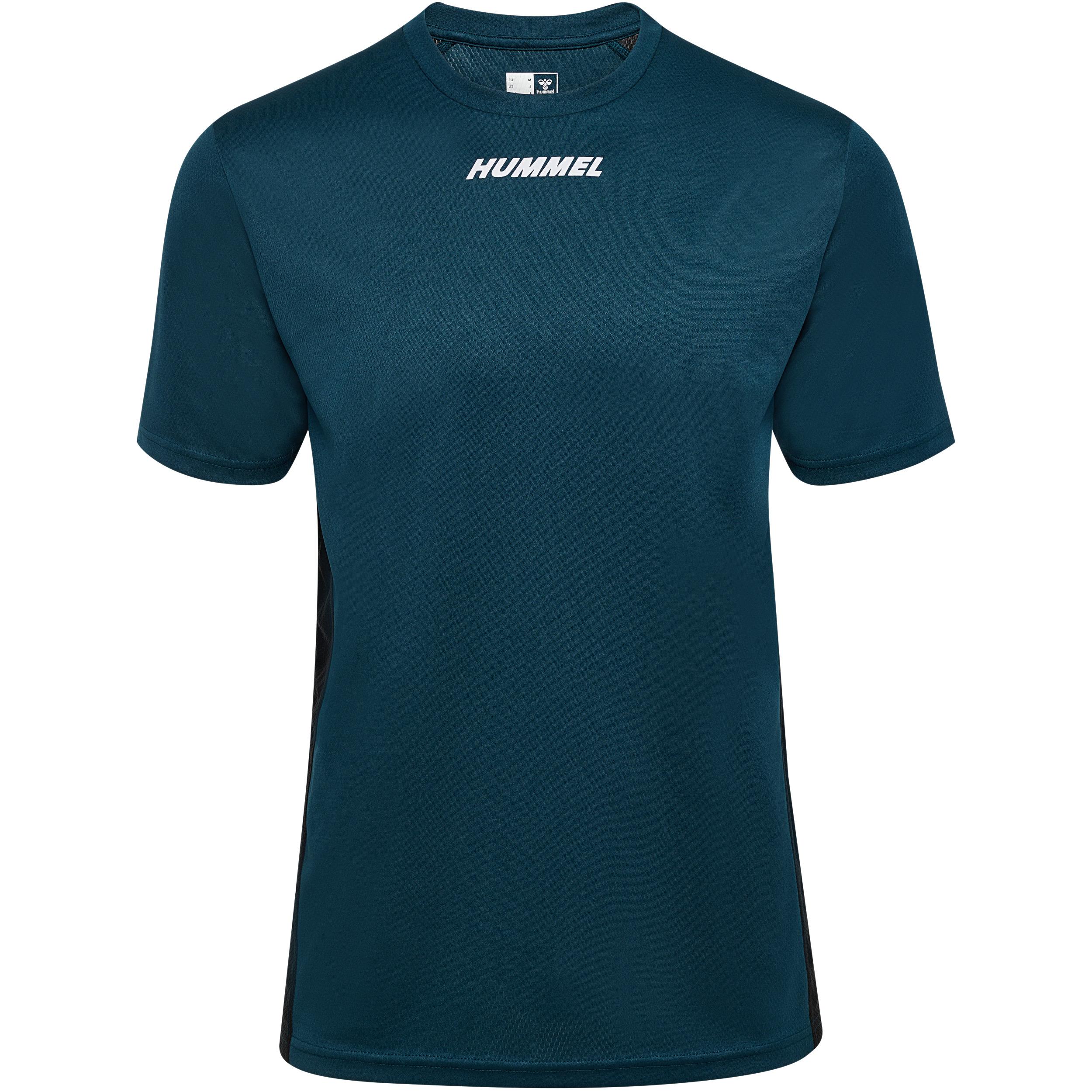 hummel, Herren, Sportshirt, hmlMULTI PL JERSEY (L), Blau, L