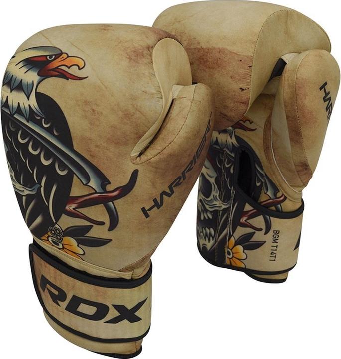 Produktbild Rdx T14 HARRIER Tattoo Boxing Gloves (10 OZ)