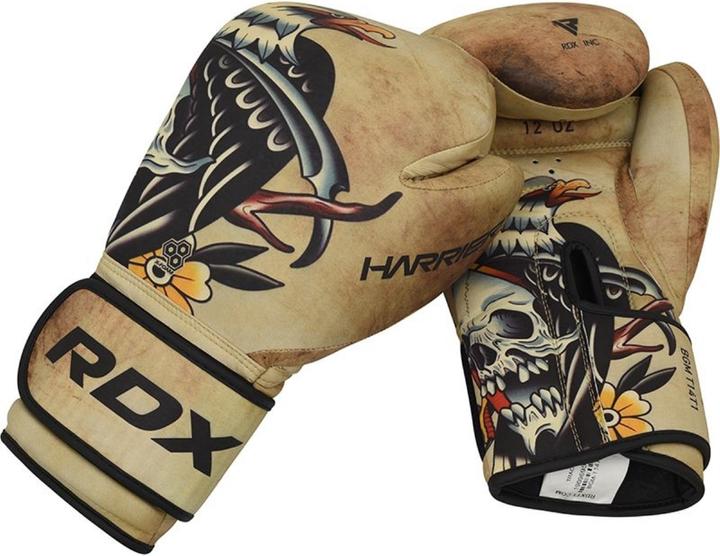 Produktbild Rdx T14 HARRIER Tattoo Boxing Gloves (10 OZ)