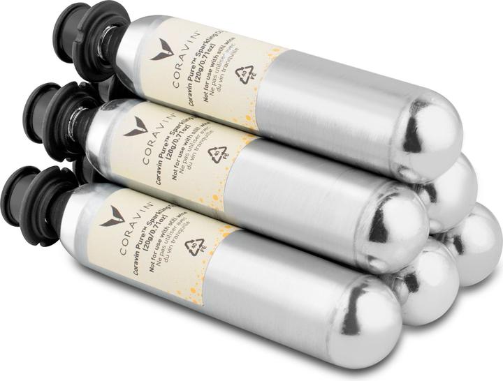 Immagine prodotto Coravin Cartucce di CO2 frizzanti 6 pezzi (Chiusura per il vino)