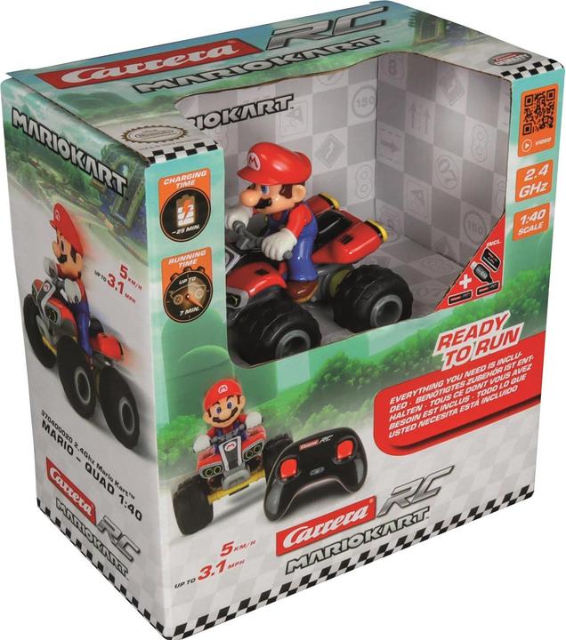 Actual product image Carrera Nintendo Super Mario Quad
