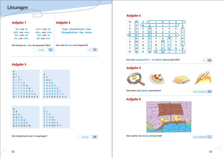 Immagine prodotto Leselöwen Lernhilfen - Lesen üben - 2. Klasse (Tedesco, Christiane Wittenburg, Dominik Rupp, 2023)