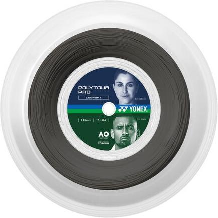 Actual product image Yonex TPTP125-2blue Poly Tour Pro 125 roll 200m blue, 1,25mm