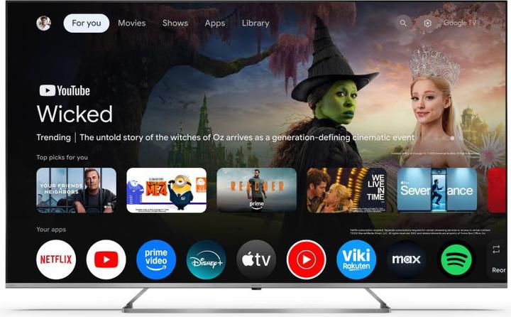 Actual product image Sharp TV 75JP7465E 75, 3840 x 2160 (Ultra HD 4K), Mini LED (75", Mini-LED, QLED, 4K, 2025)