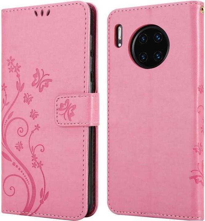 Produktbild Cadorabo Flower Book Cover (Huawei Mate 30 Pro)
