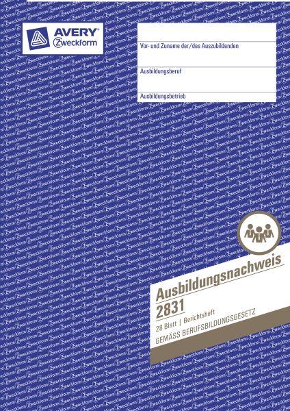 Actual product image Avery Form book "Training record", A4 (28 x)