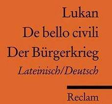 Produktbild De bello civili / Der Bürgerkrieg (Deutsch, 2009)