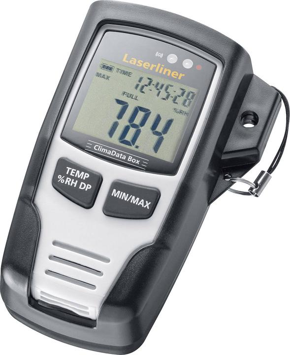 Produktbild Laserliner Luftfeuchtemessgerät (Hygrometer) ClimaData Box