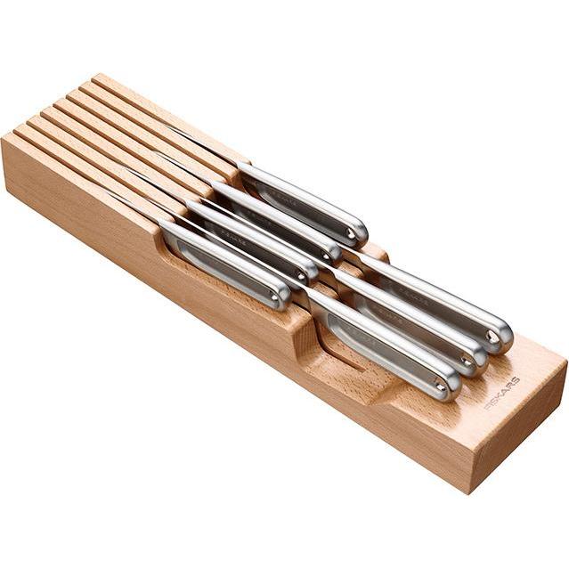 Thumbnail - Fiskars All Steel Schubladen-Messerblock, Messerblock, Braun