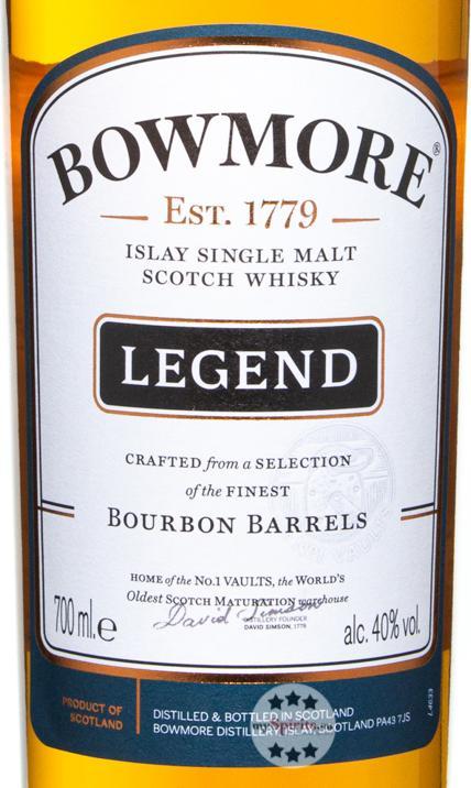 Image du produit Bowmore Légende (1 x 70 cl)