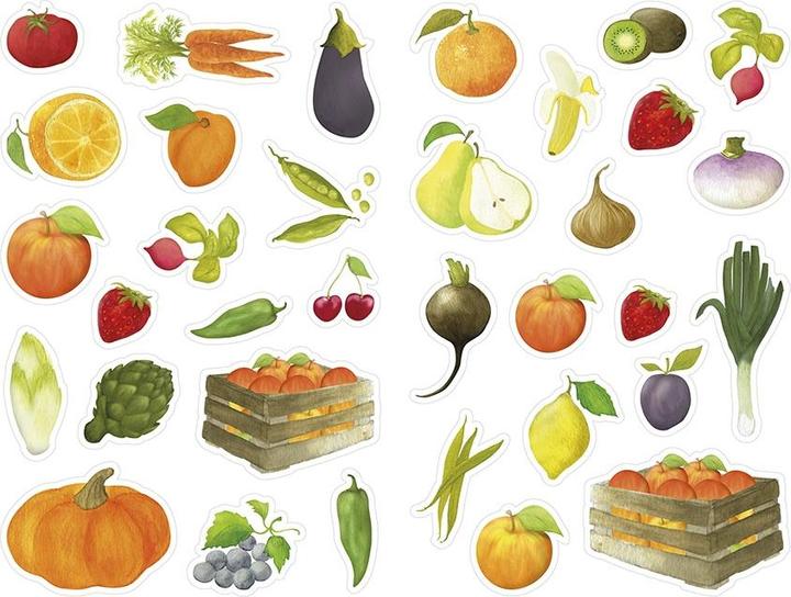 Actual product image Clairefontaine Motif sticker Mimi 48 sheets, assorted