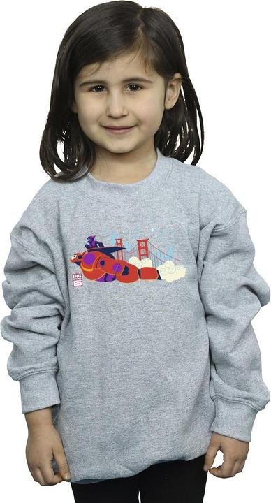 Image du produit Disney - Sweat BIG HERO BAYMAX HIRO BRIDGE - Fille (128)