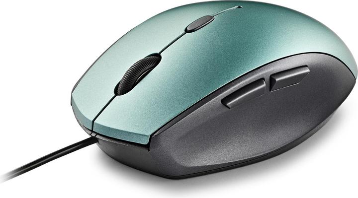 Image du produit NGS Souris Filaire Moth (Noir/Vert) (Filaire)