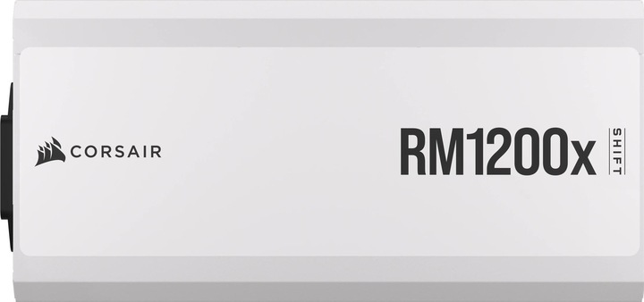 Immagine prodotto Corsair RMx Shift White Series, RM1200x Shift White, 1200 Watt, certificazione 80 PLUS GOLD, alimentazione (1200 W)