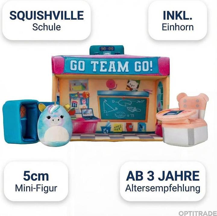 Image du produit Squishmallows Squishville École