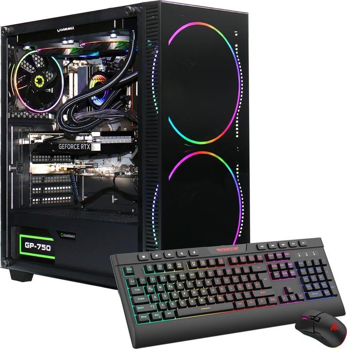 Image du produit GameMax Black Hole 7451 Ryzen 5 7600X 32GB/1TB SSD RTX 5070Ti Win11 (1000 Go, 32 Go, AMD Ryzen 5 7600X, GeForce RTX 5070 Ti)