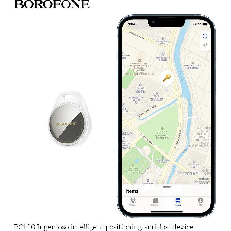 Thumbnail - Borofone GPS Tracker Finder (iOS), Tracker, Weiss