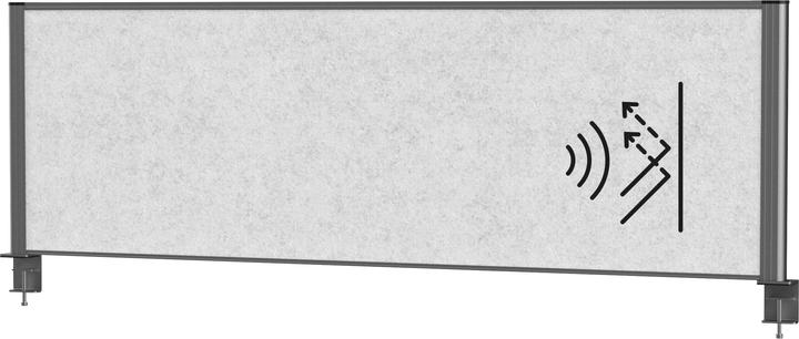 Actual product image Maul Table partition MAULconnecto 160x50cm acoustic h.gr/an