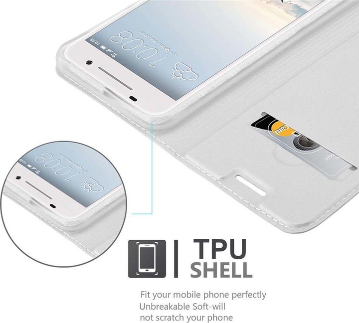 Actual product image Cadorabo Book Classy Style Cover (HTC One A9)