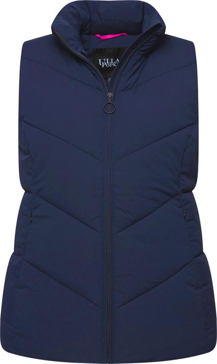 Image du produit Ulla Popken Gilet matelassé sans manches, poches zippées et col montant (46, 48)
