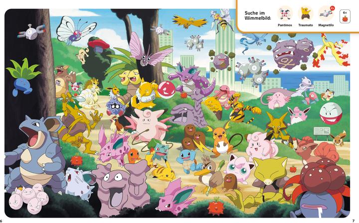 Produktbild Panini Pokémon: Willkommen in den neun Regionen! - Suchen - Rätseln - Malen