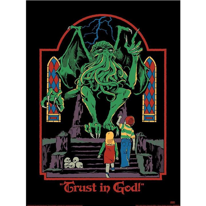 Actual product image Steven Rhodes Trust In God Print (40 x 30 cm)