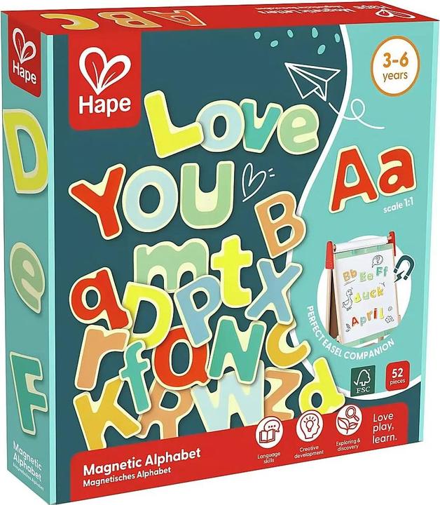 Actual product image Hape Magnetic alphabet (1x)