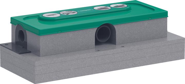 Immagine prodotto hansgrohe Corpo base uBox universale per canali doccia Corpo di scarico, piatto (343 mm)