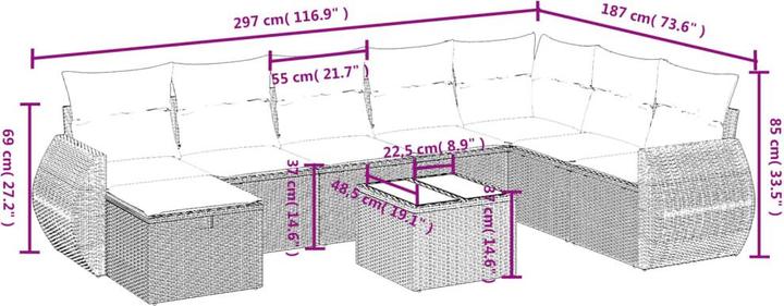 Produktbild vidaXL Mariana
