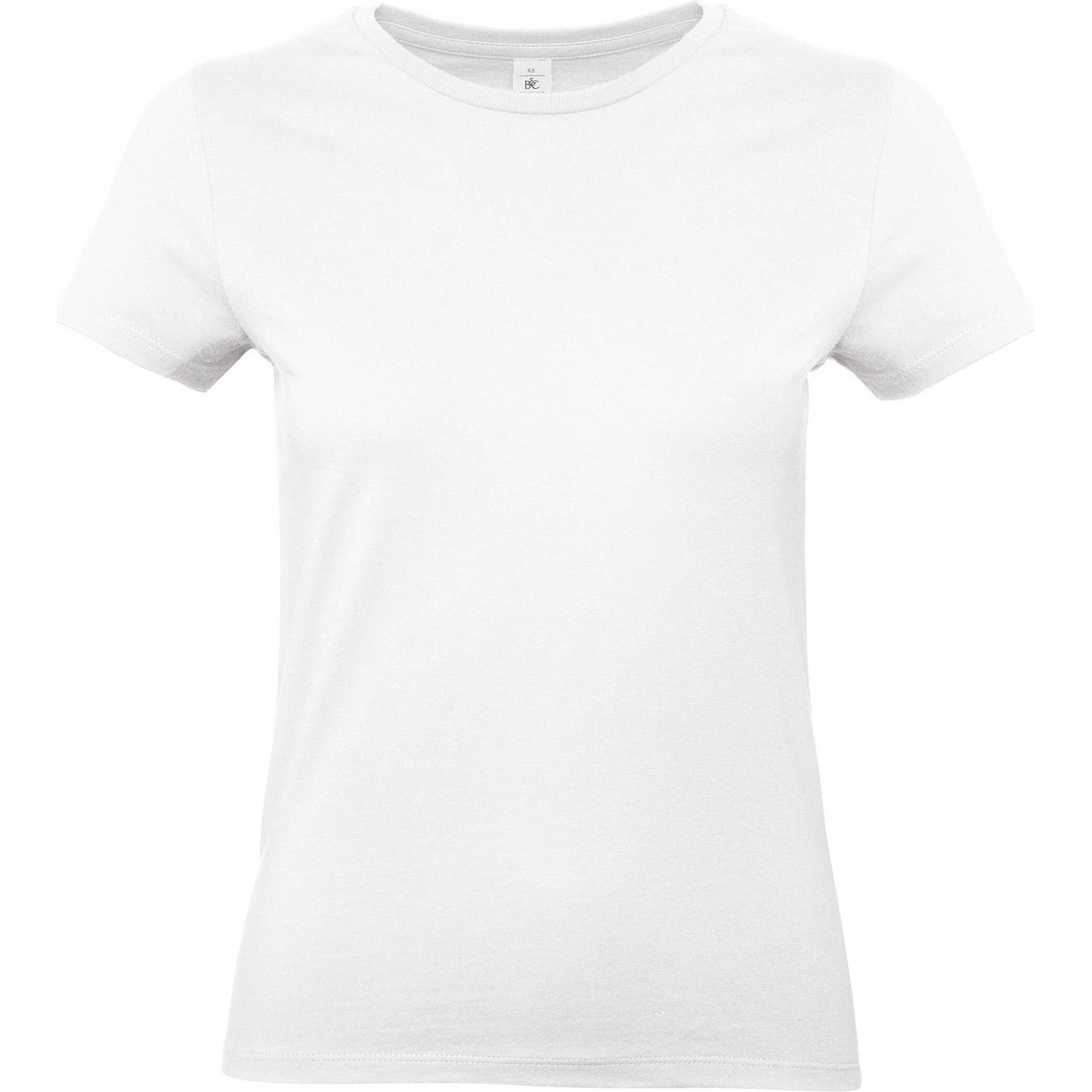 B&C, Damen, Shirt, E190, Weiss, (XS)