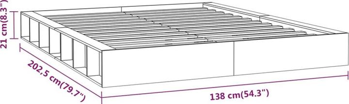 Actual product image vidaXL Oria (160 x 200 cm)