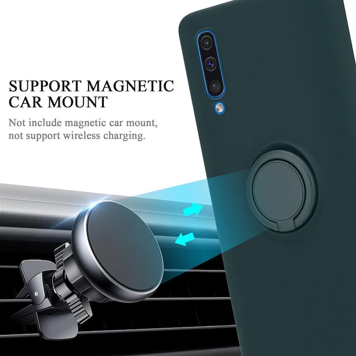 Actual product image Cadorabo Bumper TPU Liquid Ring Silicone Case (Samsung Galaxy A30s, Samsung Galaxy A50s)