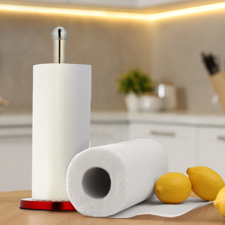 Actual product image Relaxdays Kitchen roll holder