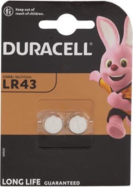 Image du produit Duracell Electronics (2 pcs, LR43, 170 mAh)