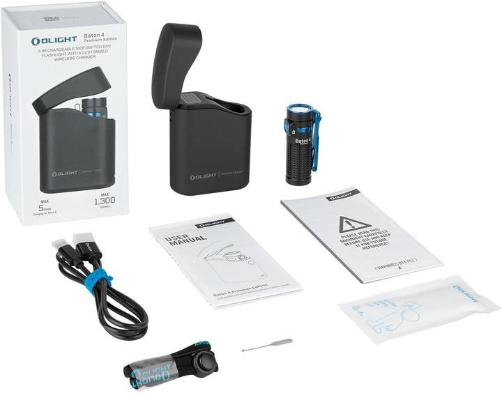 Immagine prodotto Olight Set Mini Torcia LED 4 Pezzi Baton (1300 lm)