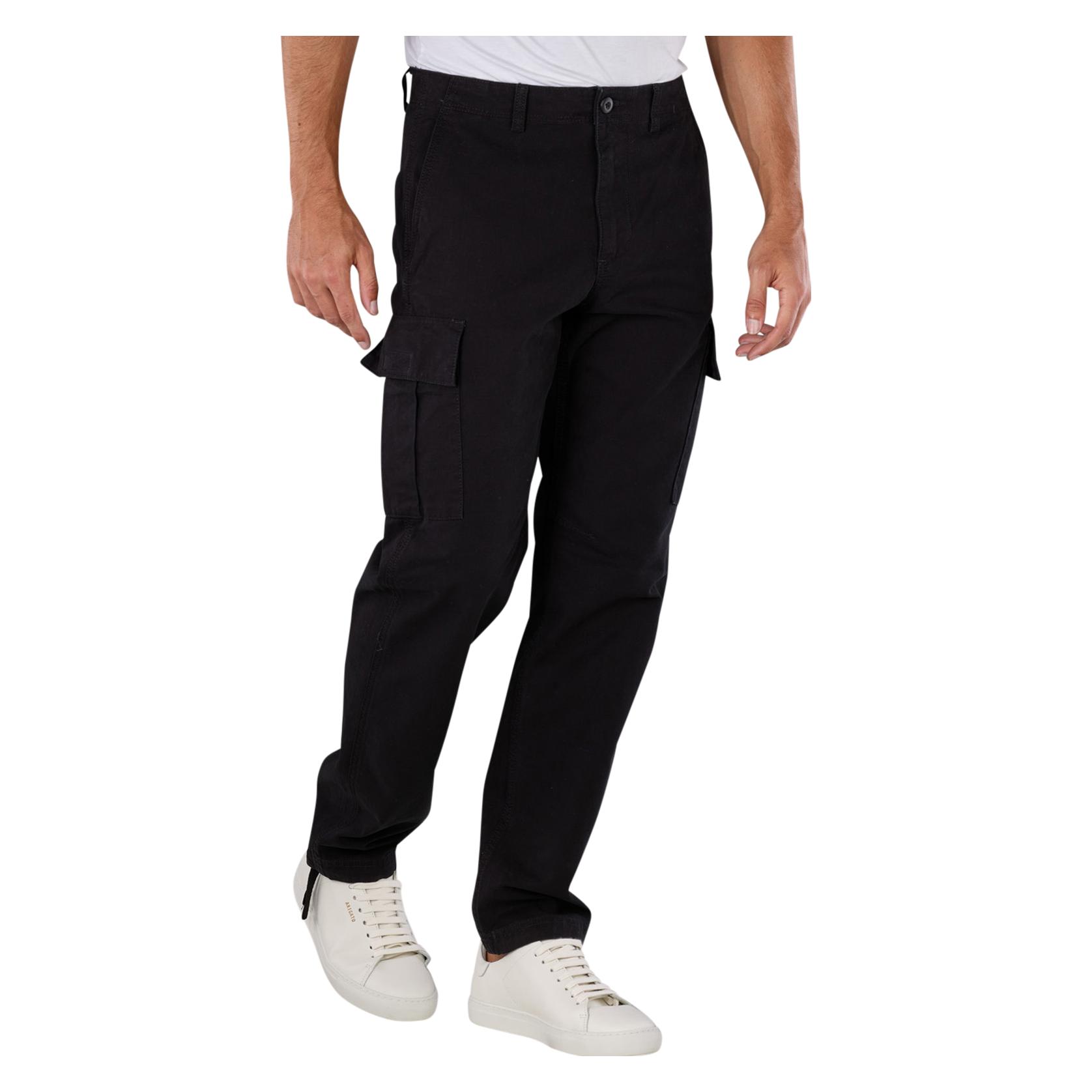 Jack & Jones, Herren, Hosen, Jpstkane Jjbarkley Cargo Pant Noos, Schwarz, (W29/L32)