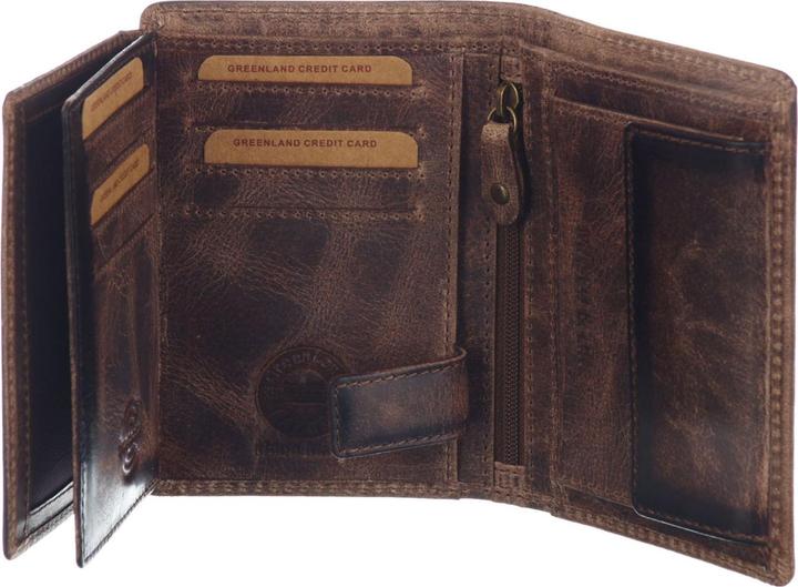 Immagine prodotto Greenland Nature Portafoglio Mascu & Line RFID in pelle 10 cm